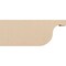 Ekena Millwork 2in. W x 8in. H x 20in. L Del Monte Woodgrain TimberThane Rafter Tail, Primed Tan RFTUR02X08X20DELRCPR - alternate 6